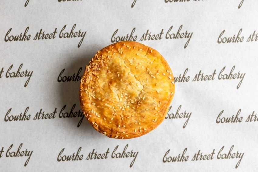 Chicken, Sweet Potato, Pea and Lemon Pickle Pie