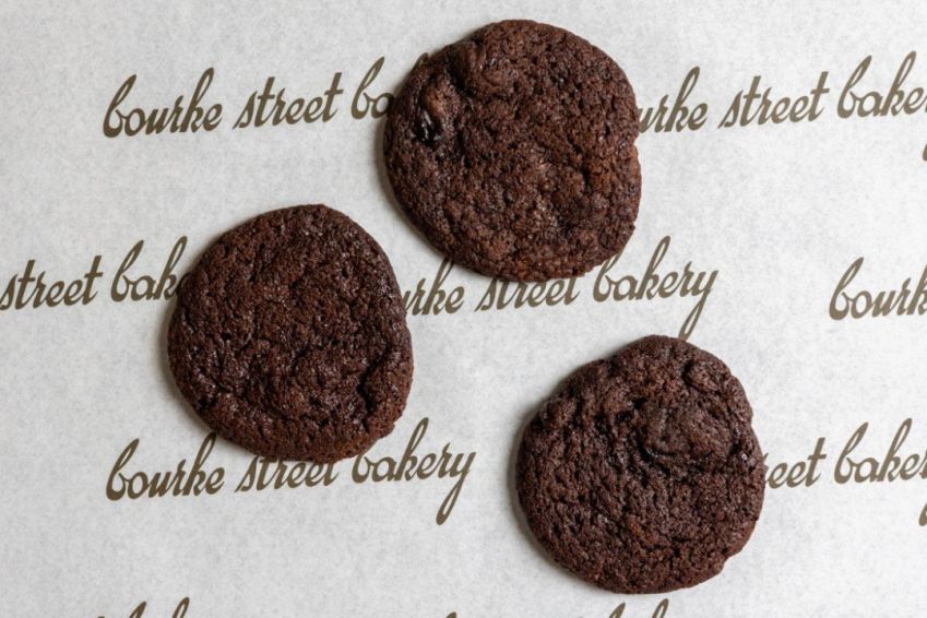MINI Chocolate and Sour Cherry Cookies