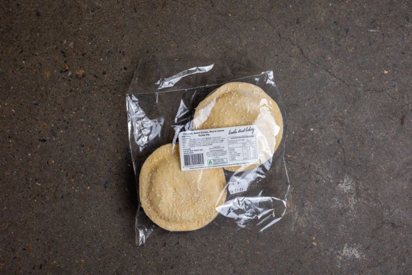 FROZEN Chicken, Sweet Potato, Pea & Lime Pickle Pie (2 Pack)