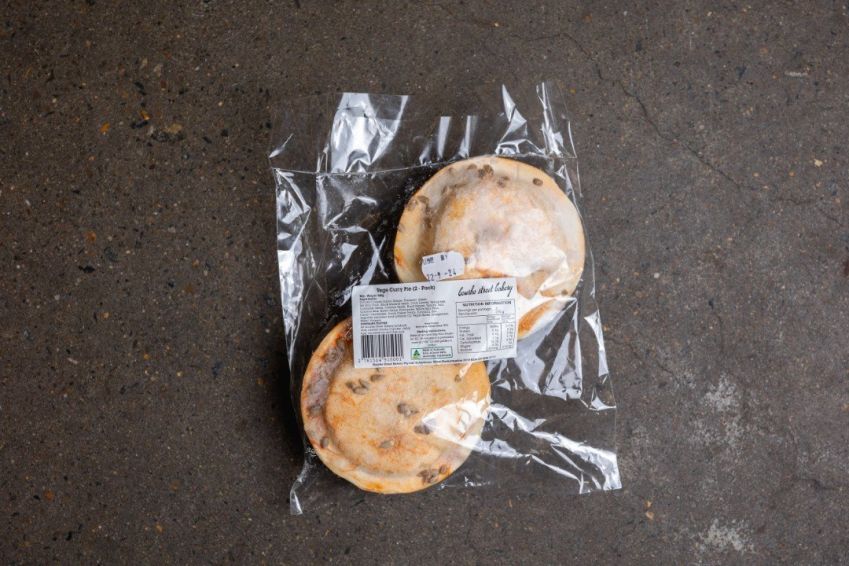 FROZEN Vegan Vege Curry Pie (2 pack)