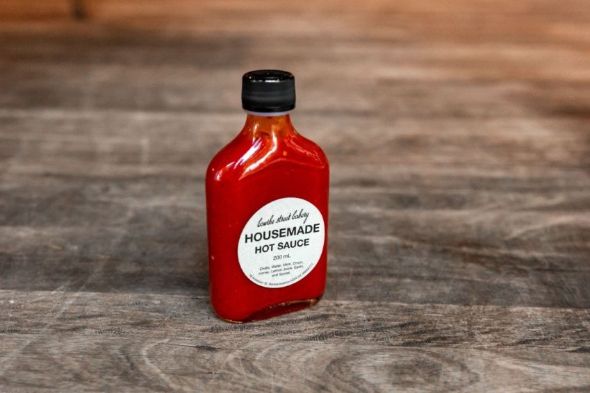 Housemade Hot Sauce Bottle