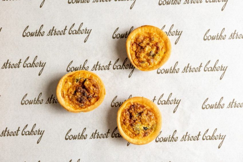 MINI Bacon, Cheddar & Shallot Quiches