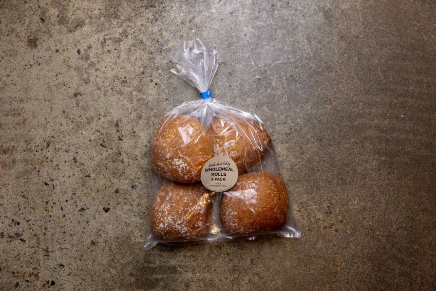 Semi-Sourdough Wholemeal Roll (4 pack)
