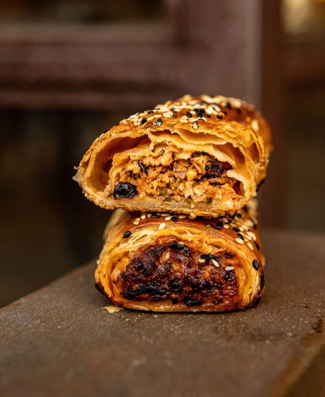 Chicken Empanada Sausage Roll