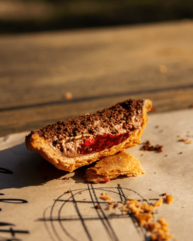 Chocolate Mousse Raspberry Tart