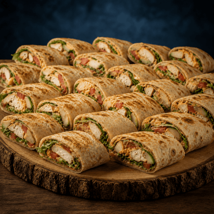 Toasted Roti wraps