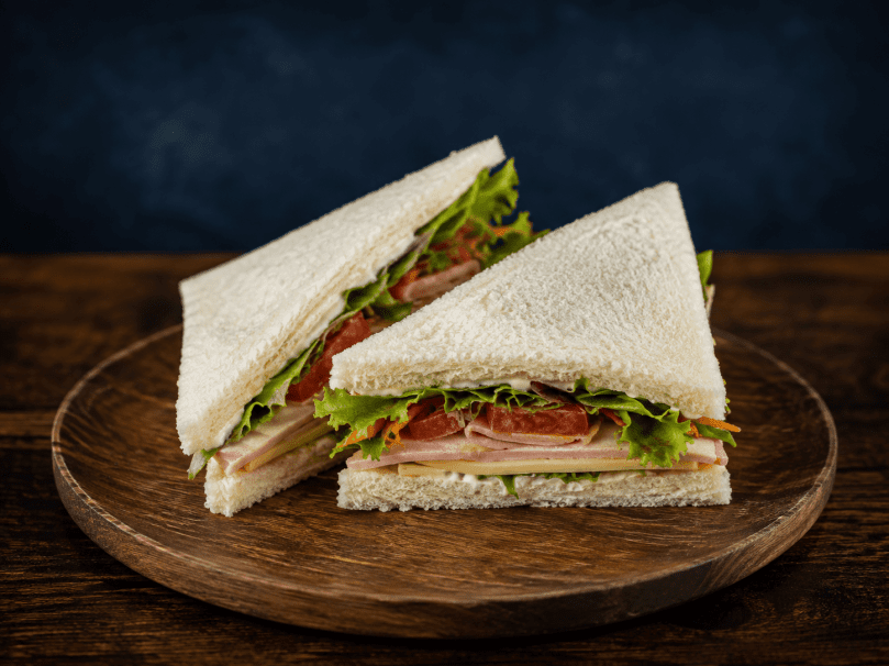 Standard square sandwiches