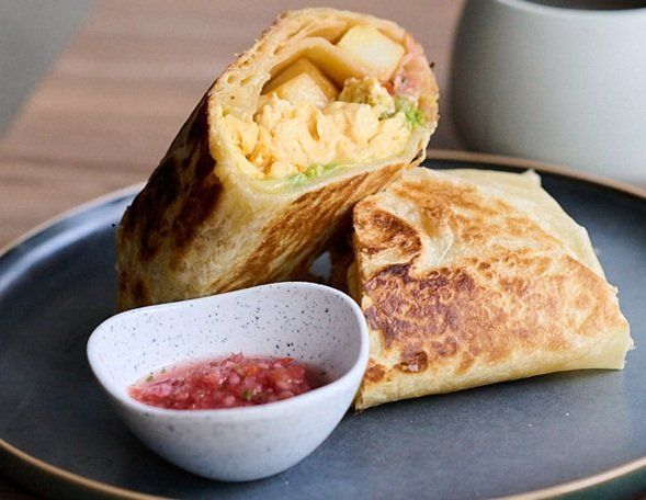Breakfast Burrito Platter