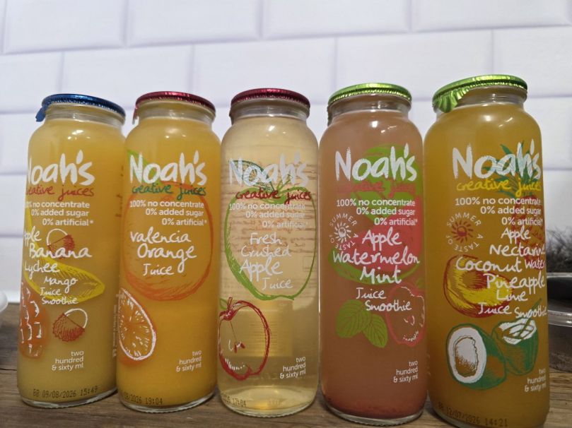 Individual Noahs Juice Bottle