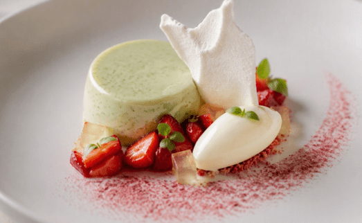 [f] Strawberry | champagne | basil | mascarpone