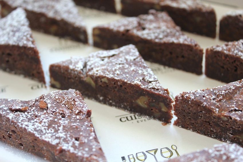 Chocolate, walnut brownie (DEL)