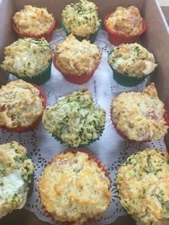 A Box of 12 Savoury Muffins