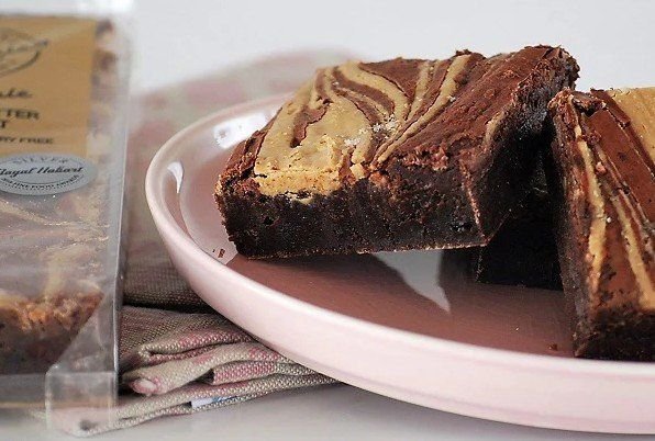 Adelia Cashew Butter & Sea Salt Brownie (GF) (Dairy Free)