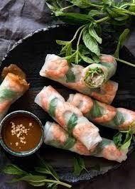 Vietnamese Rice Paper Rolls (Gluten Free) - Cocktail