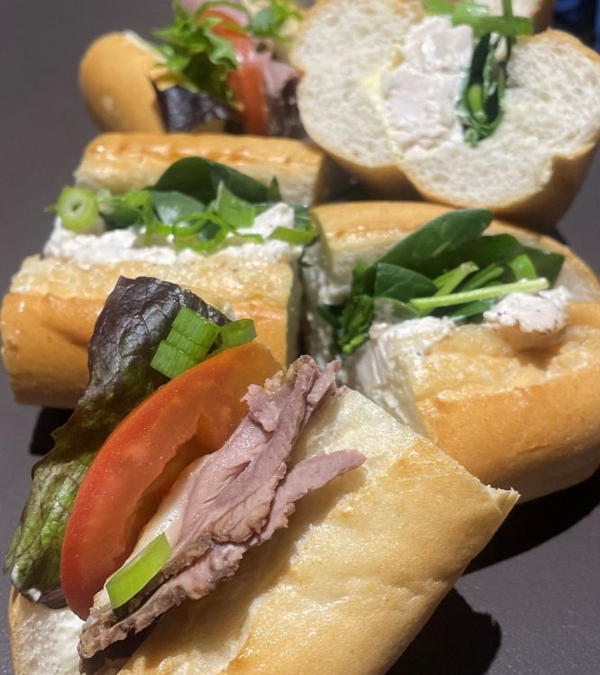 Gourmet Lunch Baguettes