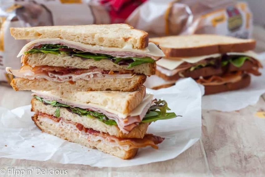 Gourmet Point Filled Sandwiches GF
