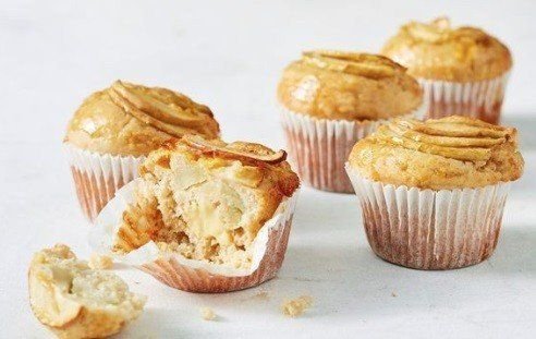 Muffin - Gourmet Mini Muffin Filled Apple Custard