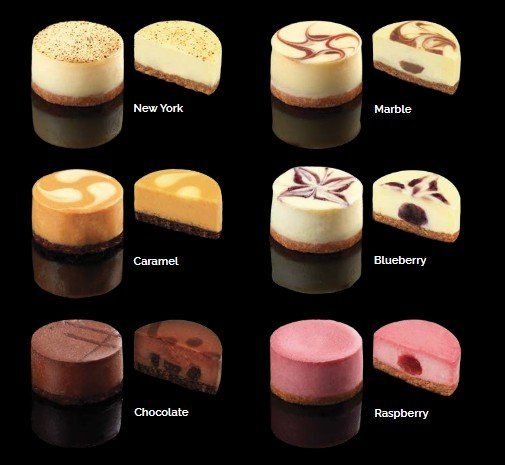 Petit Cheesecakes 48 pcs