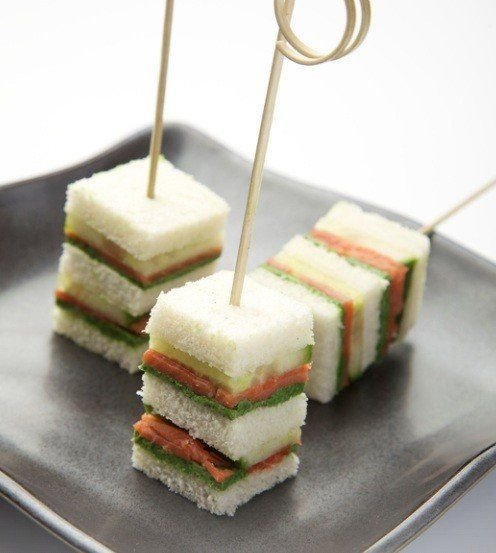 Mini Sandwich Skewers