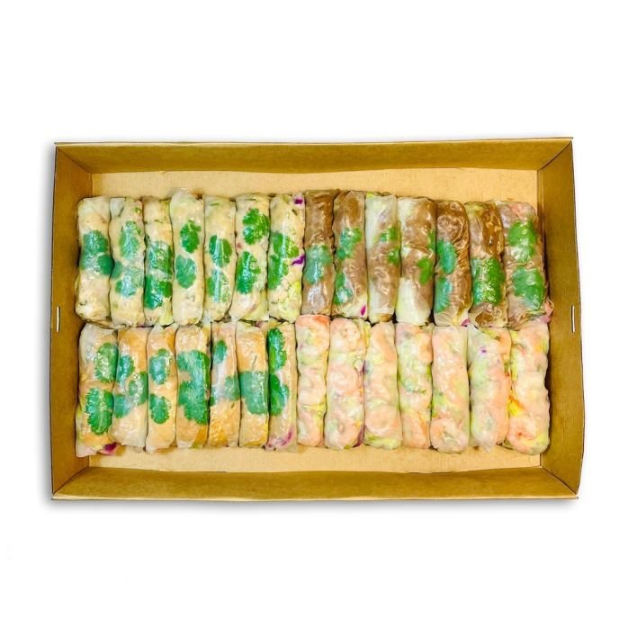 RICE PAPER ROLL COLLECTION (Gluten free) - 28 pcs