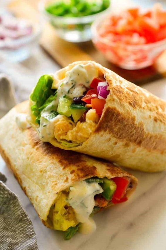 Assorted Wraps VEGAN