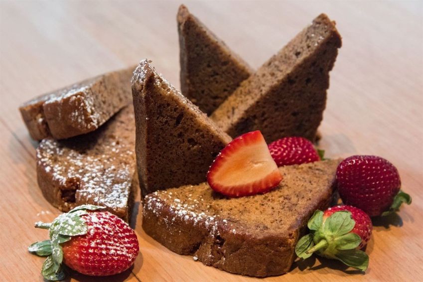 Banana Bread Triangles