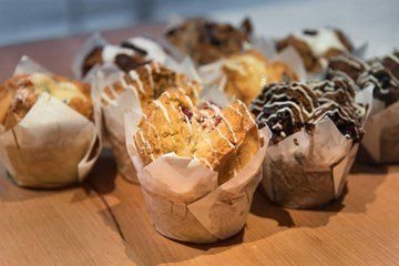 Muffin - Medium size fruit muffins
