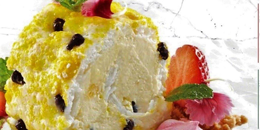 Passionfruit Pavlova Roulade