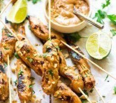 Skewer - Satay Chicken (CONTAINS NUTS)