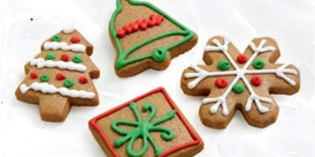 Ginger Christmas shapes