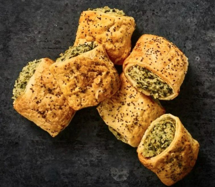 Party Spinach Riccotta Rolls (Veg) - Boscastle