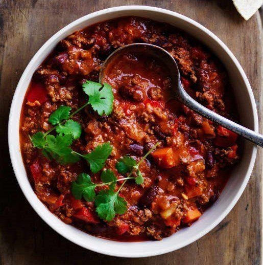 Chilli Con Carne with Rice