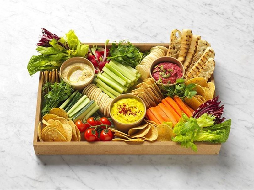 Dips & vegetable sticks
