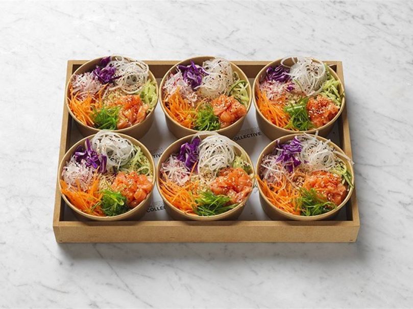 Poke bowls (vegan df gf options)