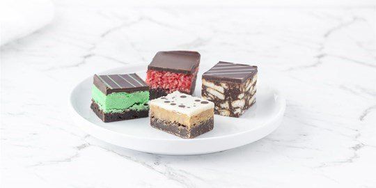 Assorted Slices (GF) - cut into bites