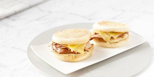 Egg Bacon & Cheese Muffin 