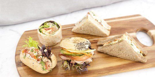 Lunch Sandwich & Roll Combination
