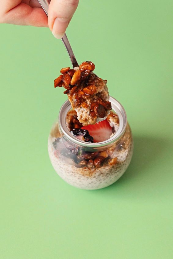 Coconut & Chia Seed Pudding Pot