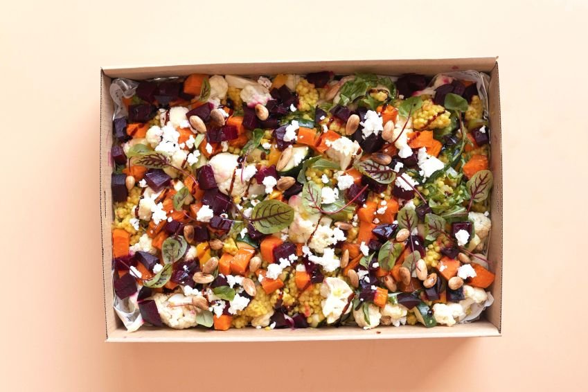 Roasted Vegetable & Cous Cous Harvest Salad