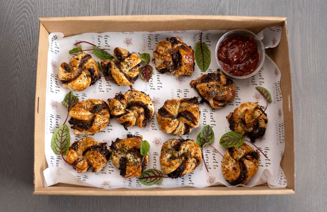Caramelised Onion & Kangaroo Puffs