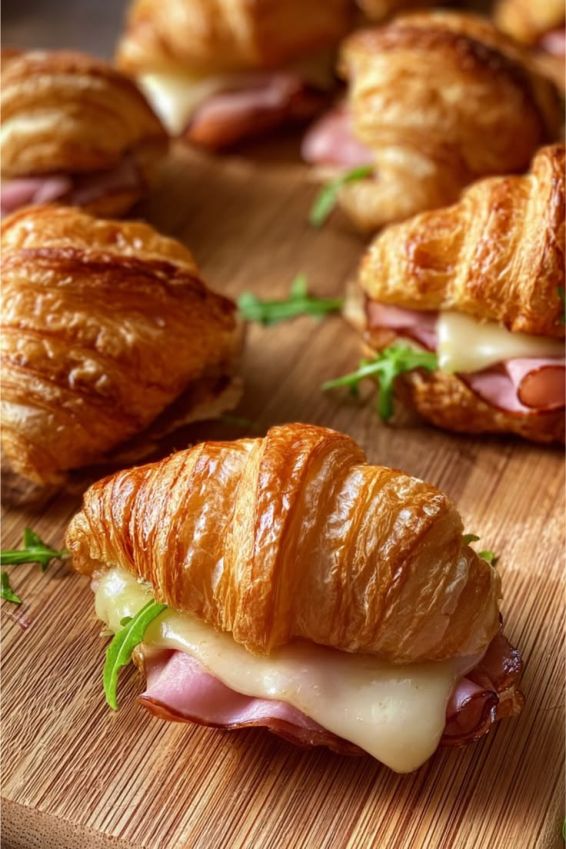 Mini Ham & Cheese Croissant
