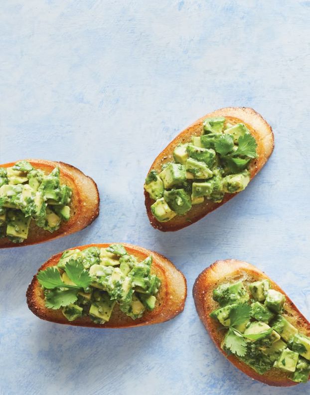 Mini Avocado on Toast