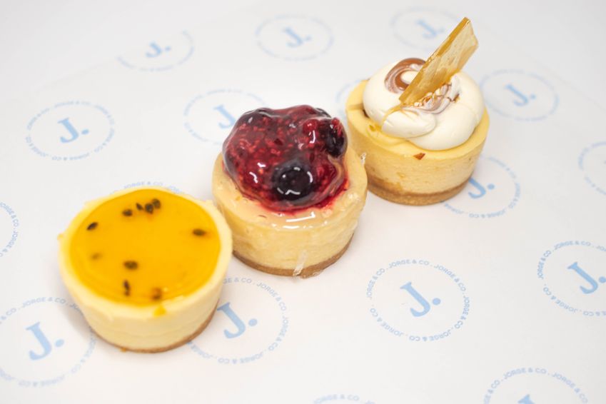 Assorted Petite Cheesecakes