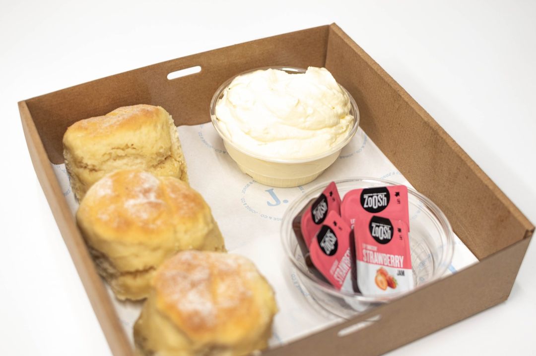 Scones with Jam & Cream
