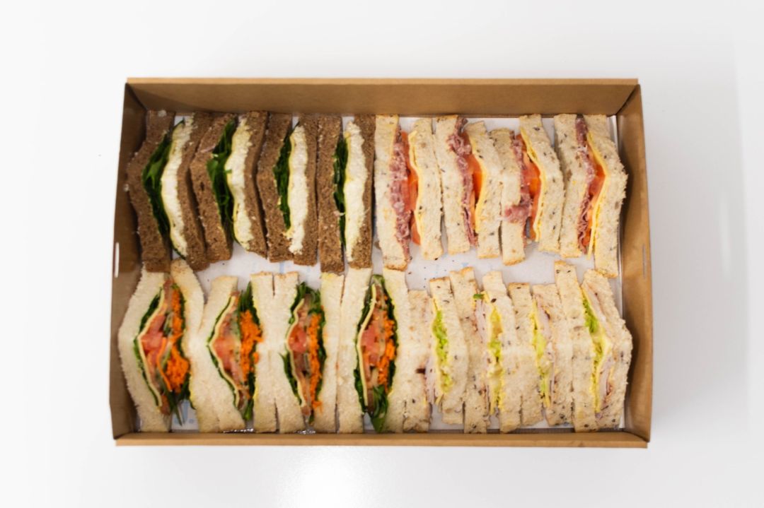 Assorted Point Style Sandwich - Traditional Fillings