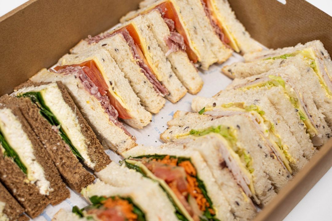 Assorted Point Style Sandwich - Traditional Fillings