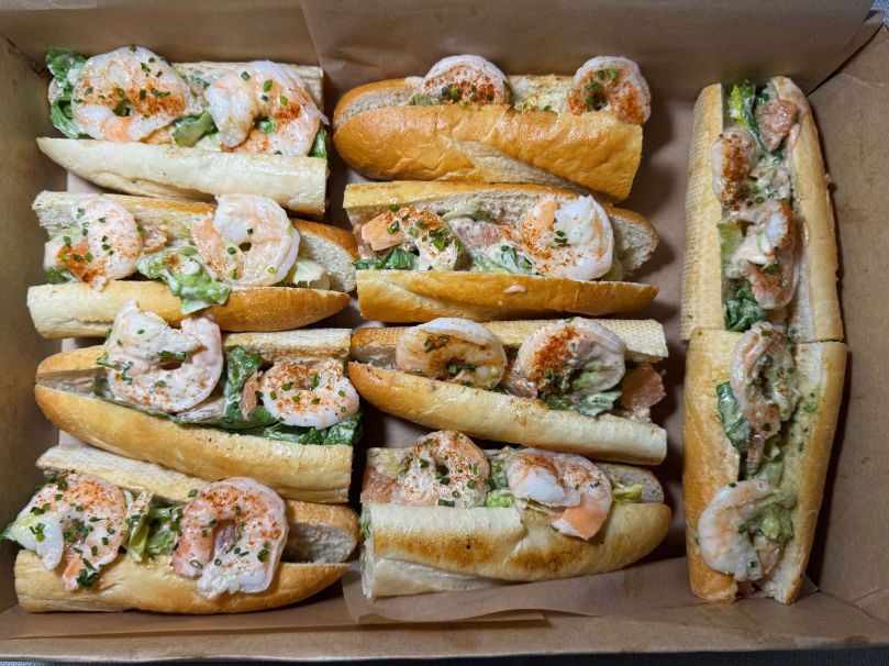 Prawns Cocktail Baguette