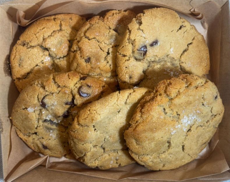 Salted Tahini & Chocolate Chip Cookie