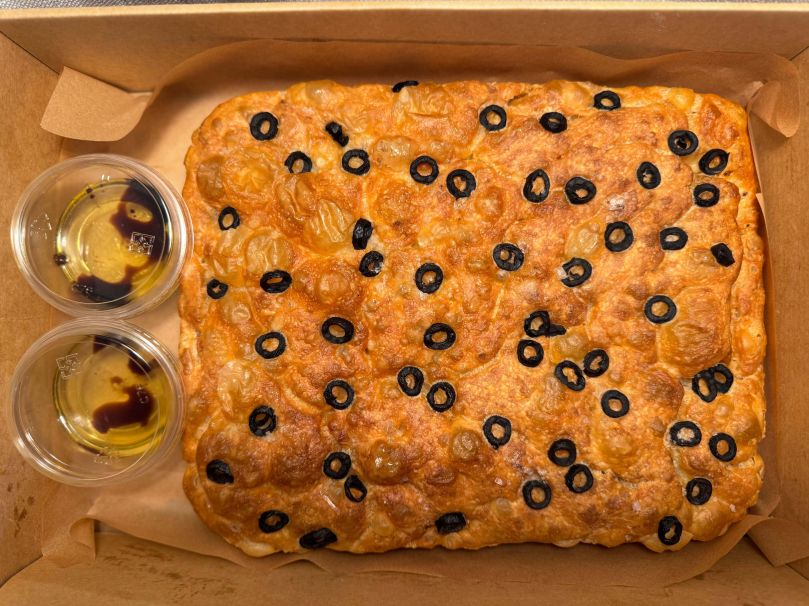 Black Olive Focaccia