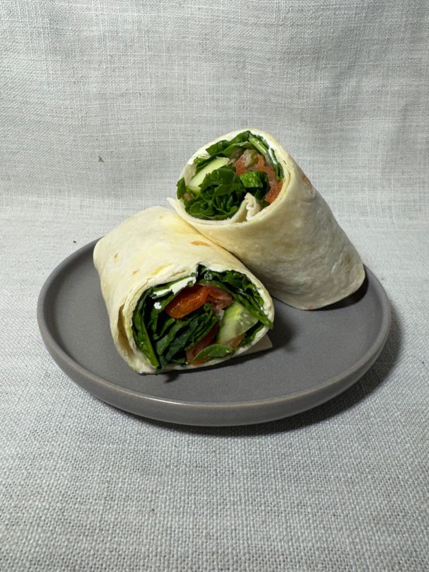 Smoked Salmon Wrap (8 cut in half)